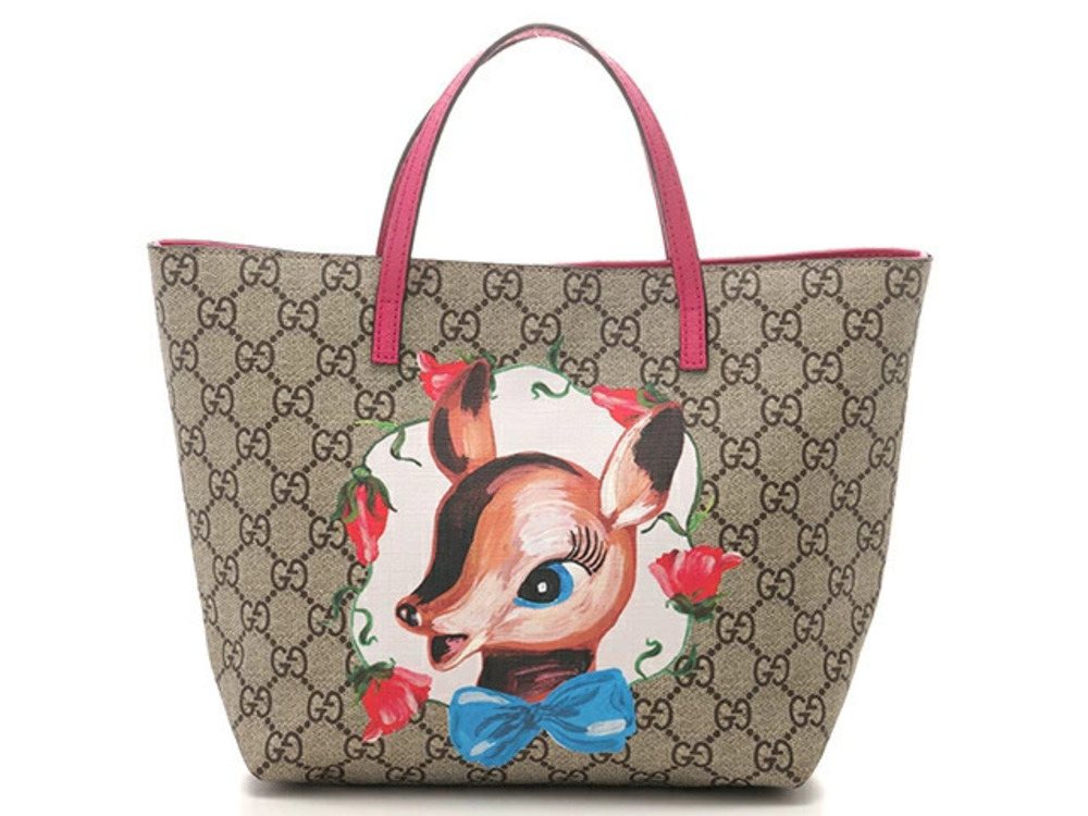 Gucci Handbag GG Supreme Bambi